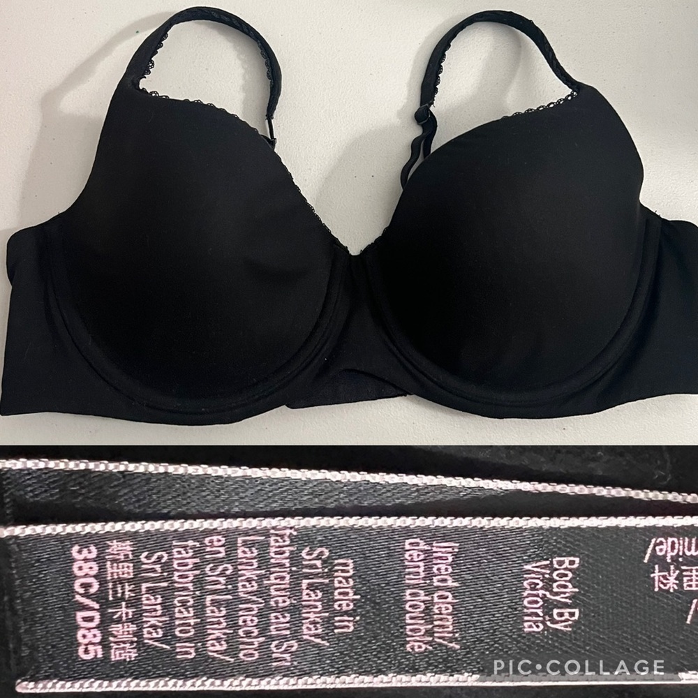 Victoria's Secret Black Demi Double Bra - Picture 1 of 2